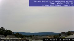view from Stuarts Draft, VA on 2025-06-01