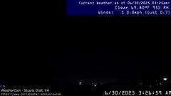 view from Stuarts Draft, VA on 2025-06-30