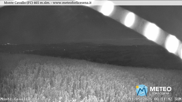 time-lapse frame, Monte Cavallo Sud-Est webcam