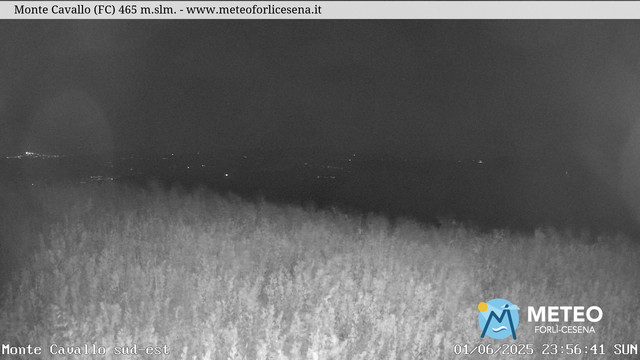 time-lapse frame, Monte Cavallo Sud-Est webcam