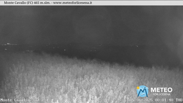 time-lapse frame, Monte Cavallo Sud-Est webcam
