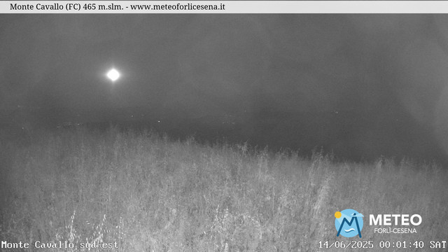 time-lapse frame, Monte Cavallo Sud-Est webcam