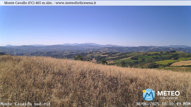 time-lapse frame, Monte Cavallo Sud-Est webcam