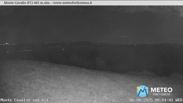 time-lapse frame, Monte Cavallo Sud-Est webcam