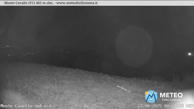 time-lapse frame, Monte Cavallo Sud-Est webcam