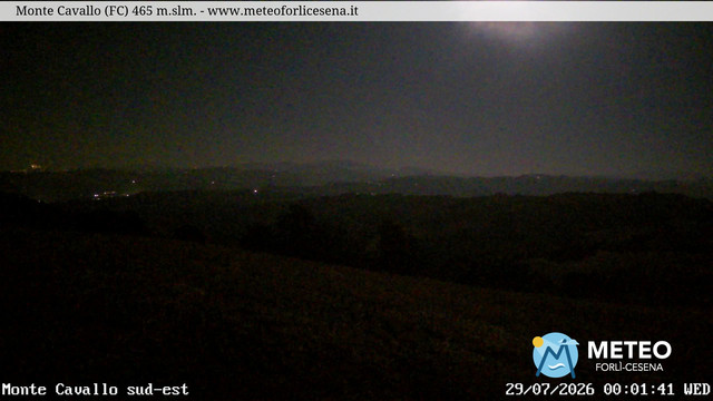 time-lapse frame, Monte Cavallo Sud-Est webcam