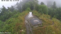 view from Mrzlica - stolp on 2025-07-08