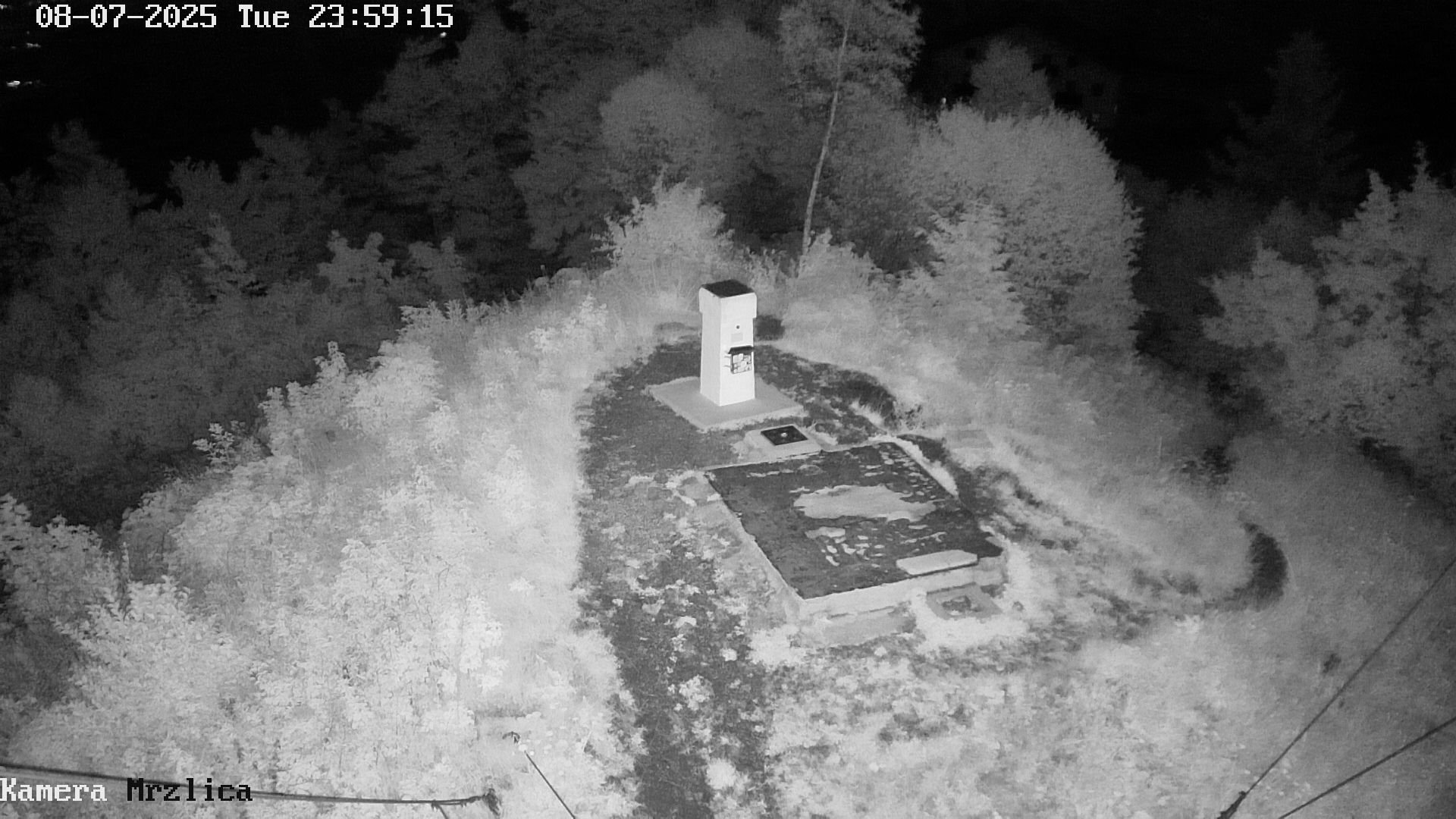 time-lapse frame, Mrzlica - stolp webcam