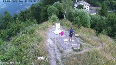 view from Mrzlica - stolp on 2025-07-13