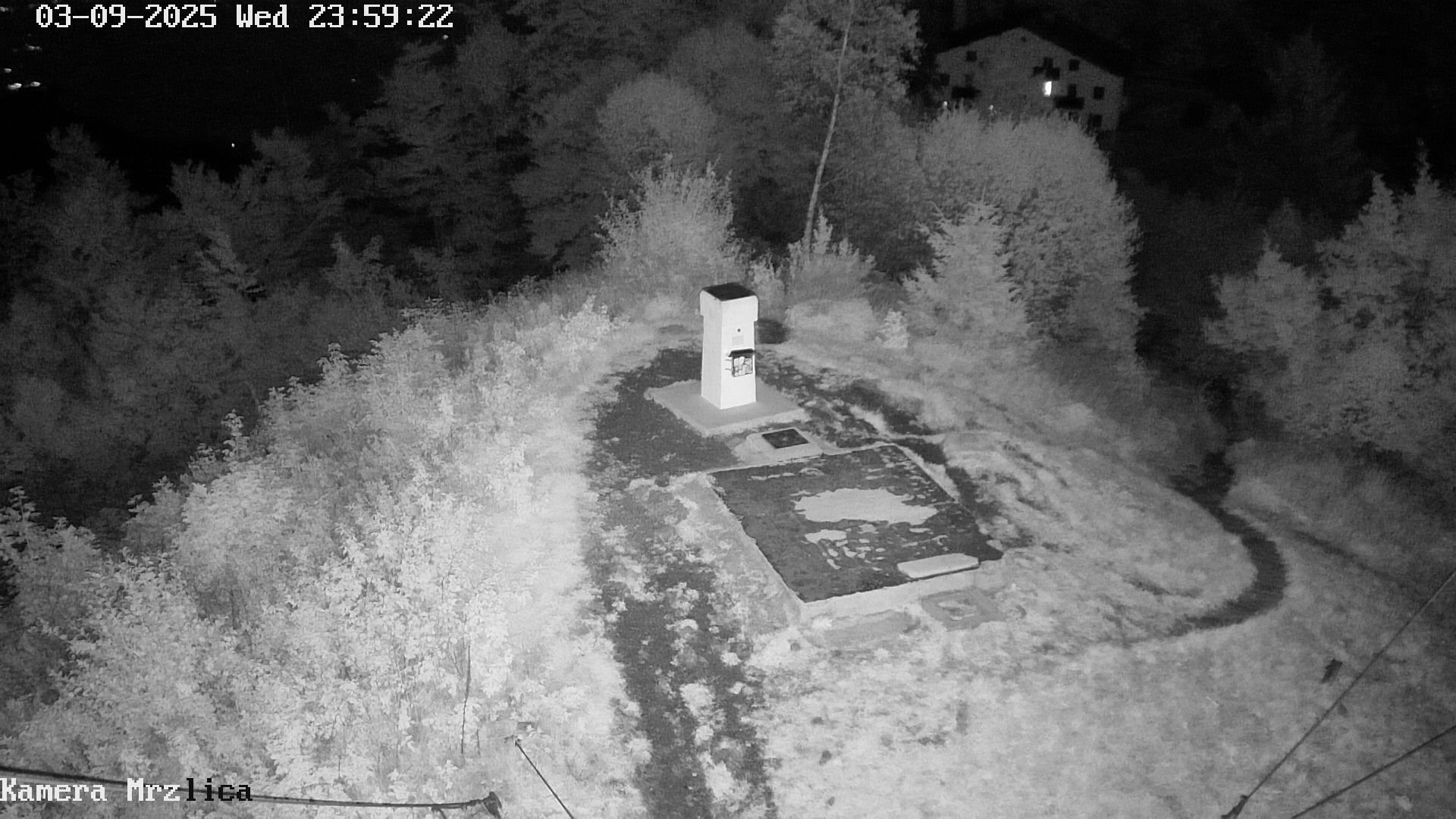 time-lapse frame, Mrzlica - stolp webcam