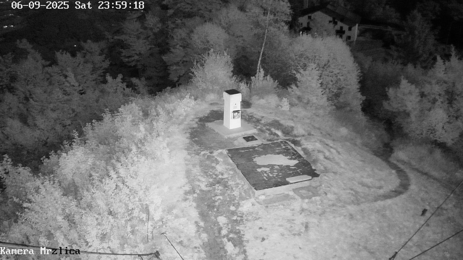 time-lapse frame, Mrzlica - stolp webcam