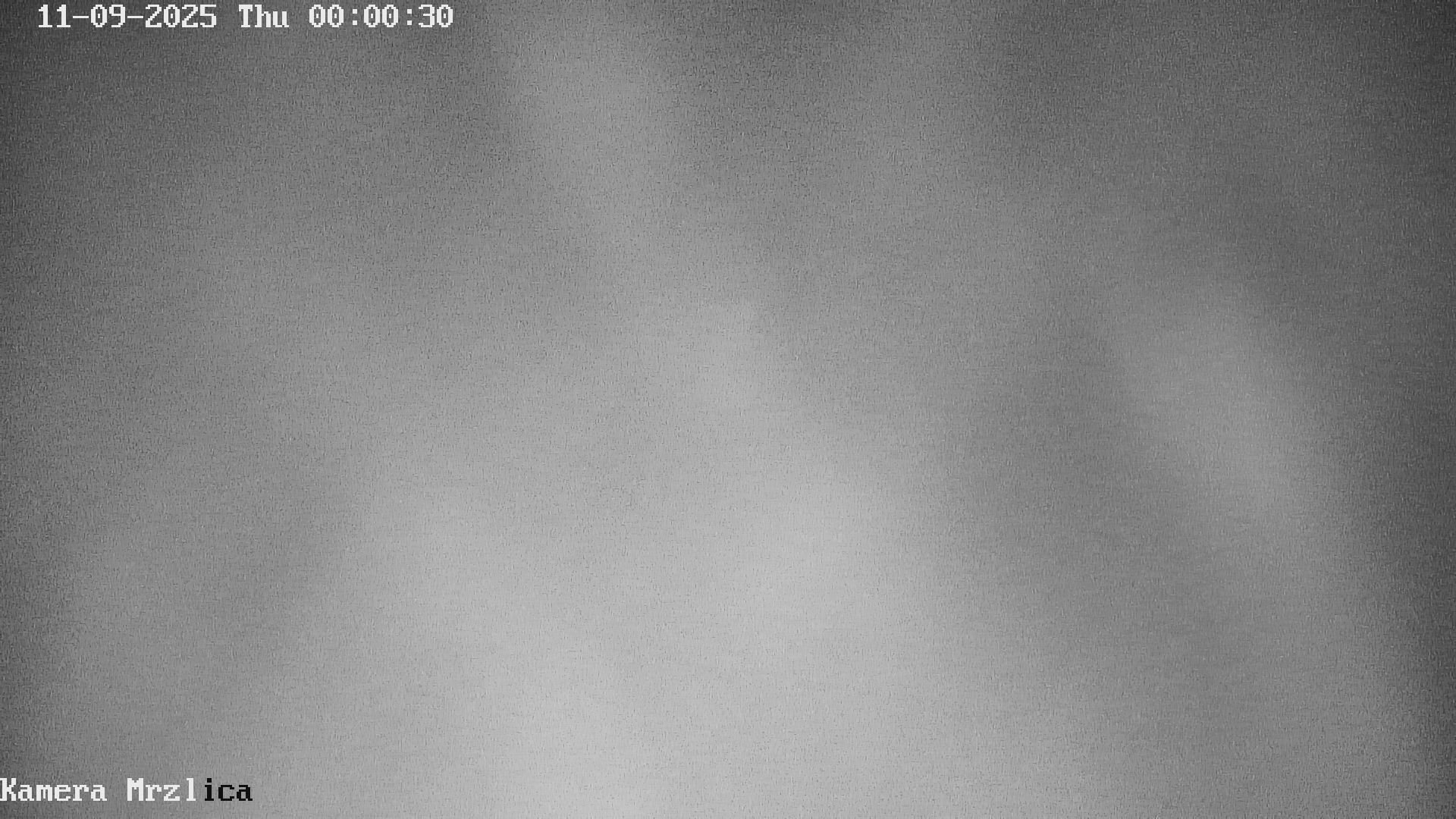 time-lapse frame, Mrzlica - stolp webcam