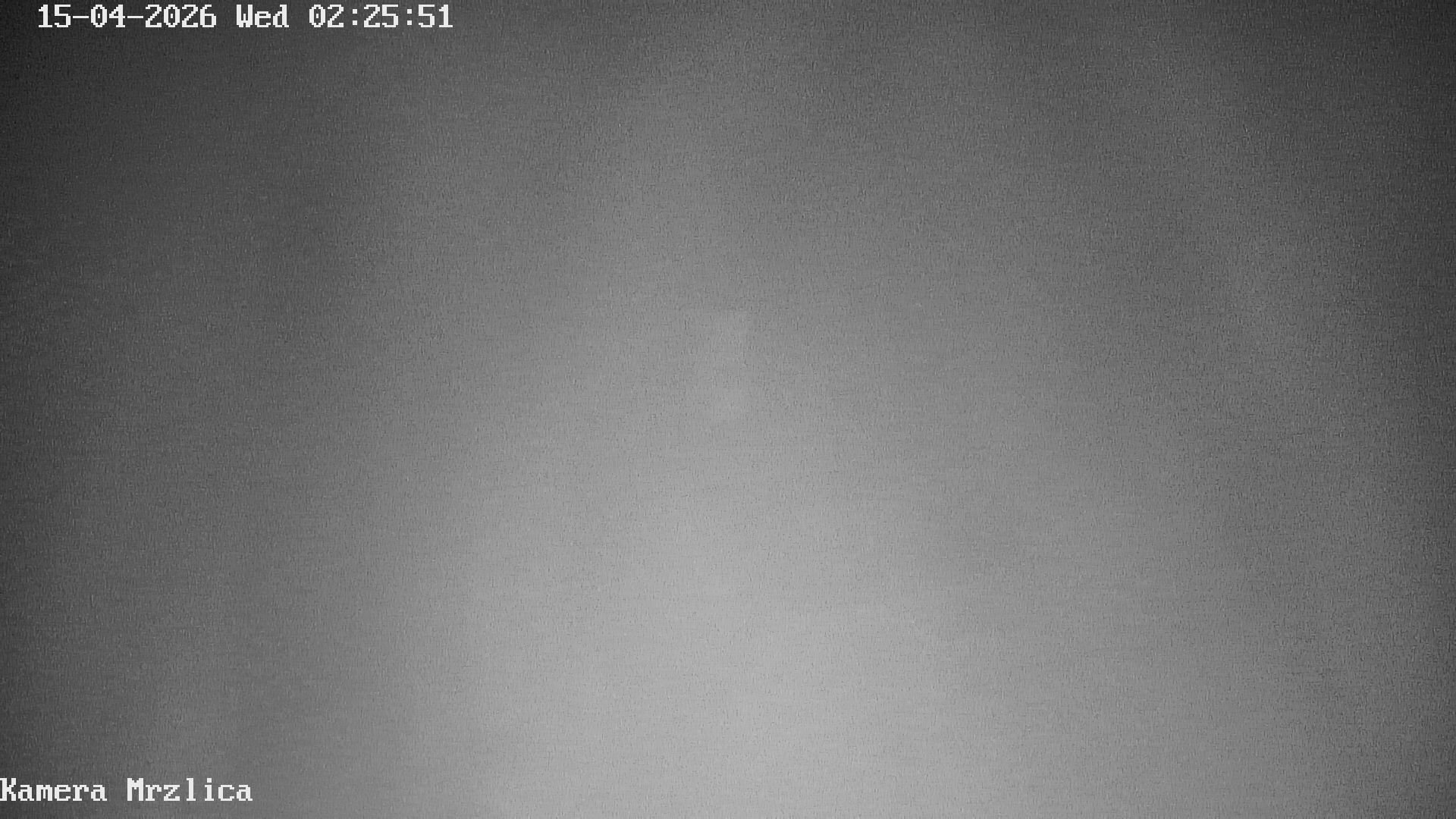 time-lapse frame, Mrzlica - stolp webcam