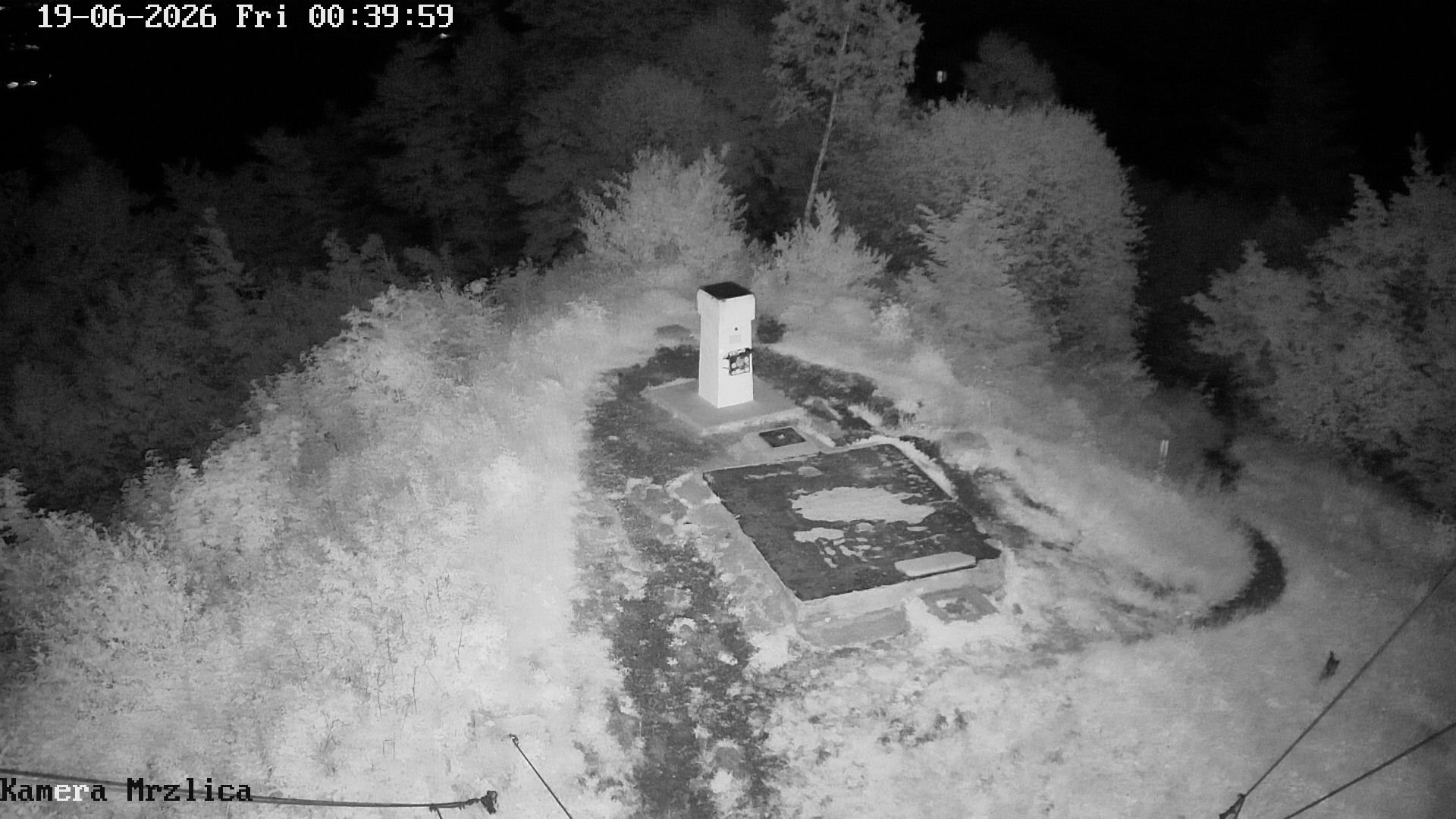 time-lapse frame, Mrzlica - stolp webcam