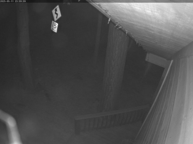 time-lapse frame, Tahoe Woods webcam