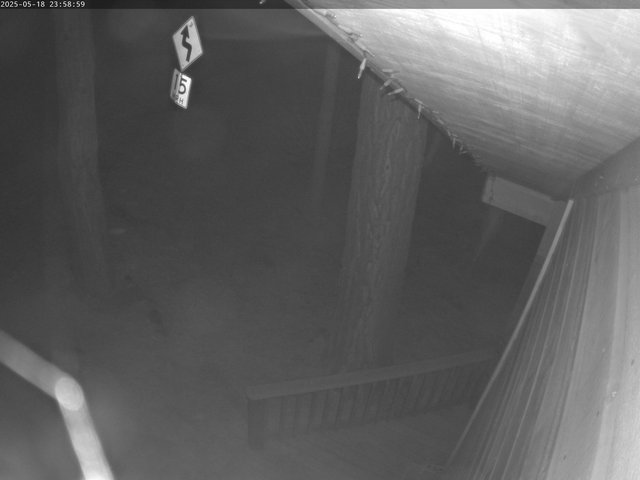 time-lapse frame, Tahoe Woods webcam