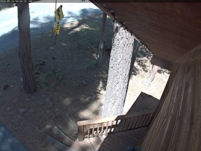 time-lapse frame, Tahoe Woods webcam