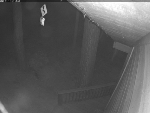 time-lapse frame, Tahoe Woods webcam