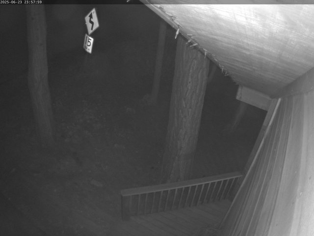 time-lapse frame, Tahoe Woods webcam