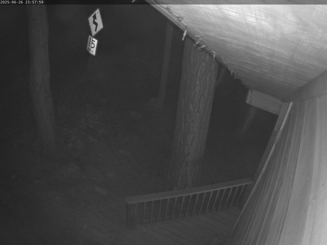 time-lapse frame, Tahoe Woods webcam