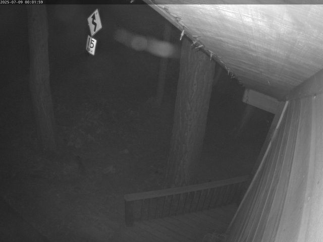 time-lapse frame, Tahoe Woods webcam