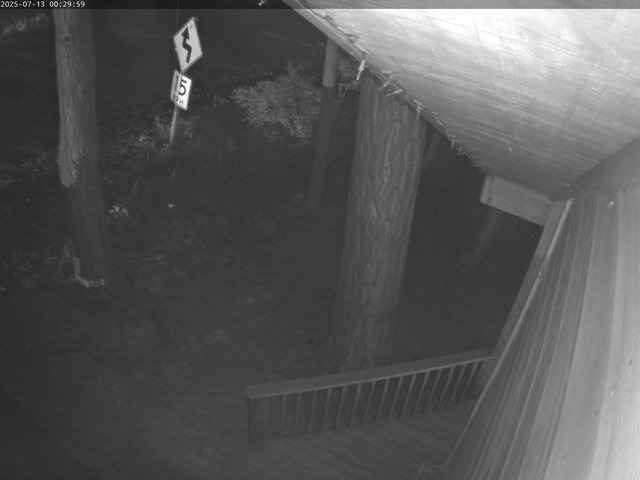 time-lapse frame, Tahoe Woods webcam
