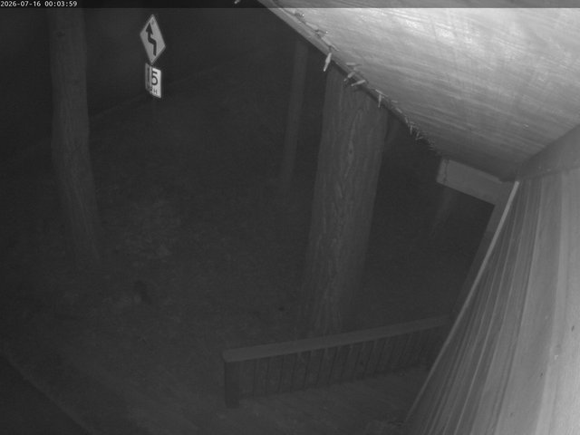 time-lapse frame, Tahoe Woods webcam