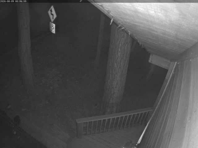 time-lapse frame, Tahoe Woods webcam