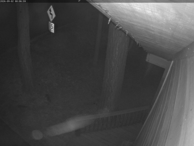 time-lapse frame, Tahoe Woods webcam