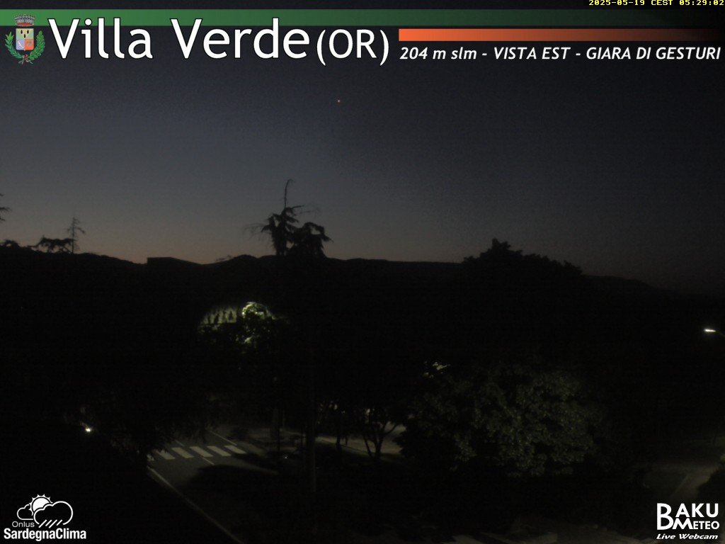 time-lapse frame, Baini Est webcam
