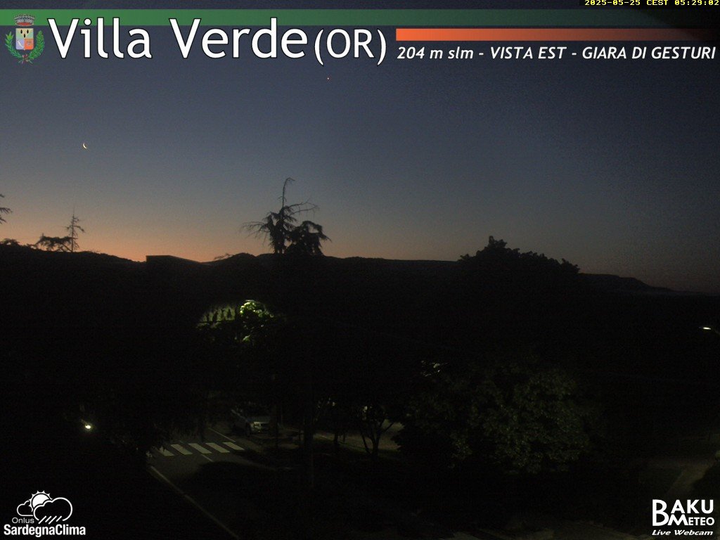 time-lapse frame, Baini Est webcam
