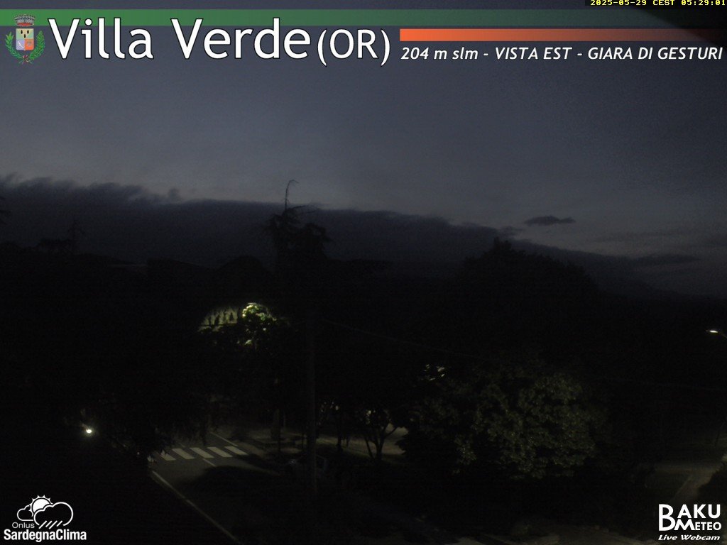 time-lapse frame, Baini Est webcam