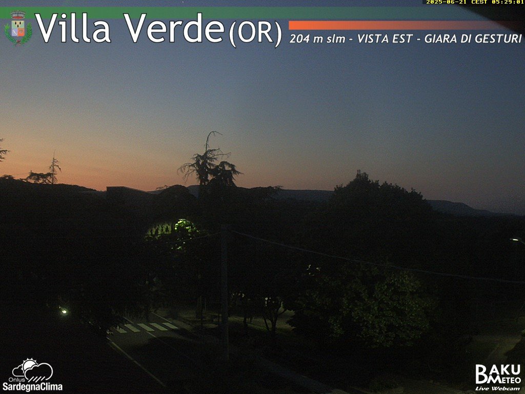 time-lapse frame, Baini Est webcam