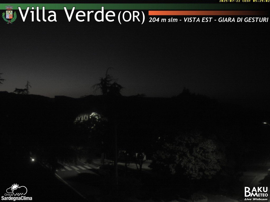 time-lapse frame, Baini Est webcam