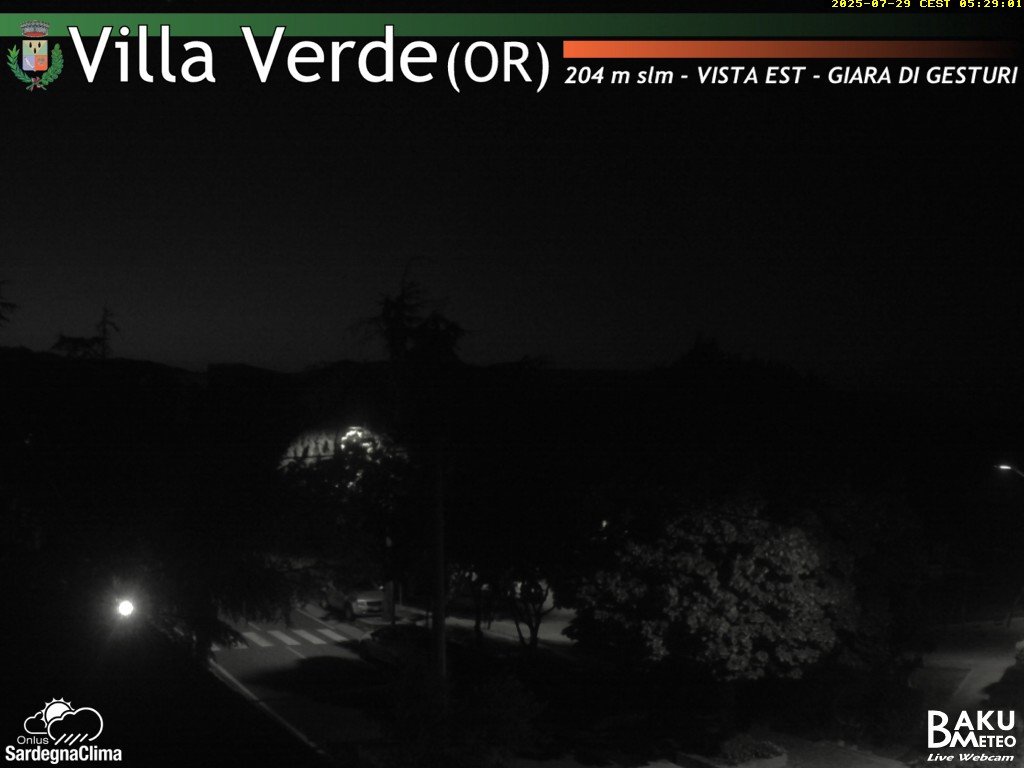 time-lapse frame, Baini Est webcam