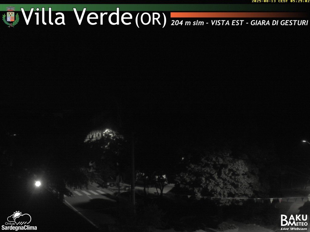 time-lapse frame, Baini Est webcam