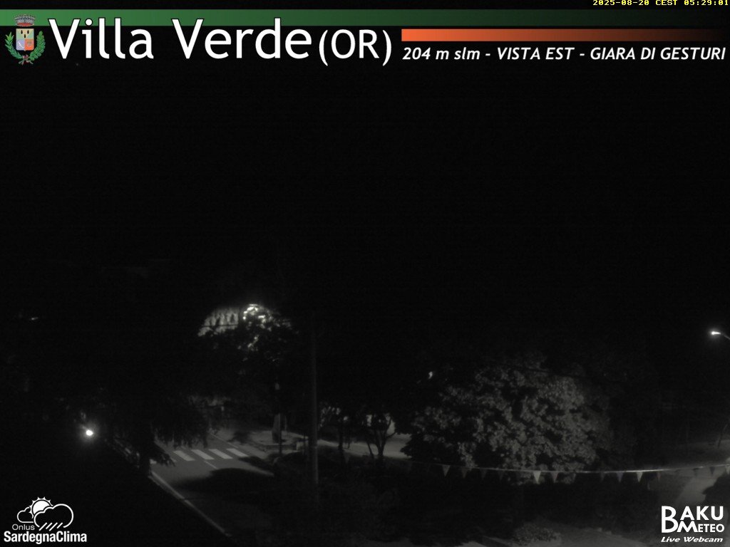 time-lapse frame, Baini Est webcam
