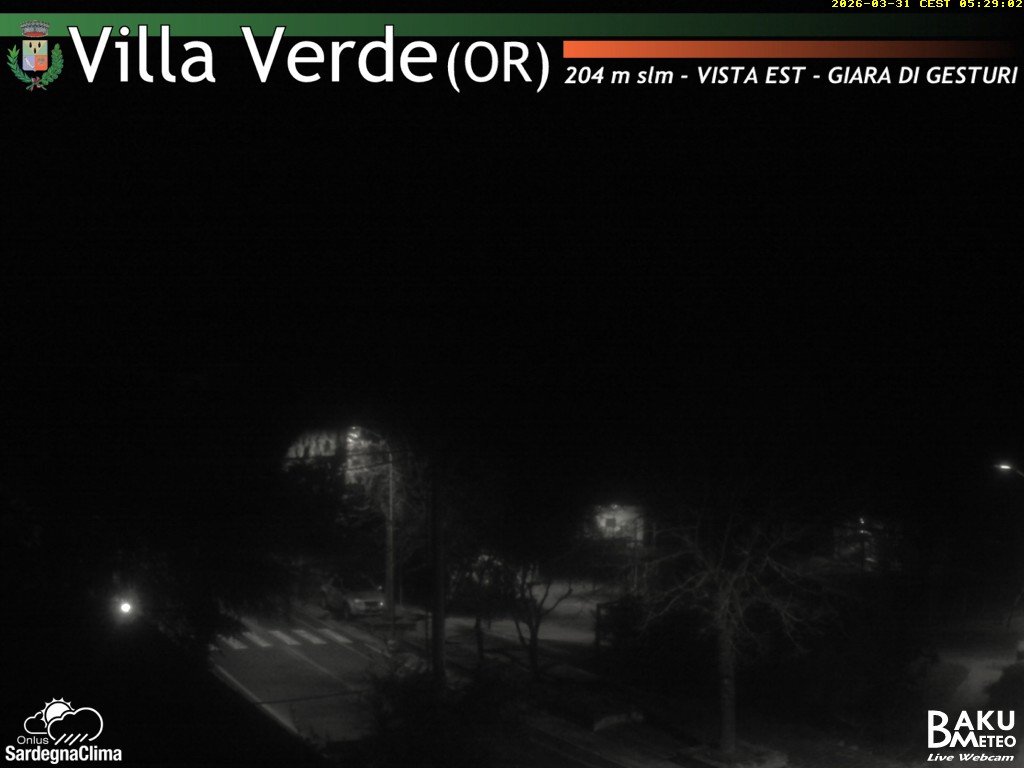 time-lapse frame, Baini Est webcam