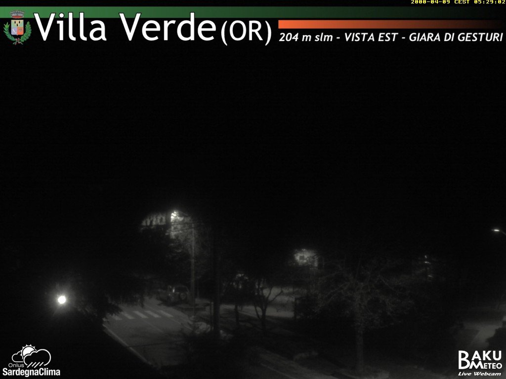 time-lapse frame, Baini Est webcam