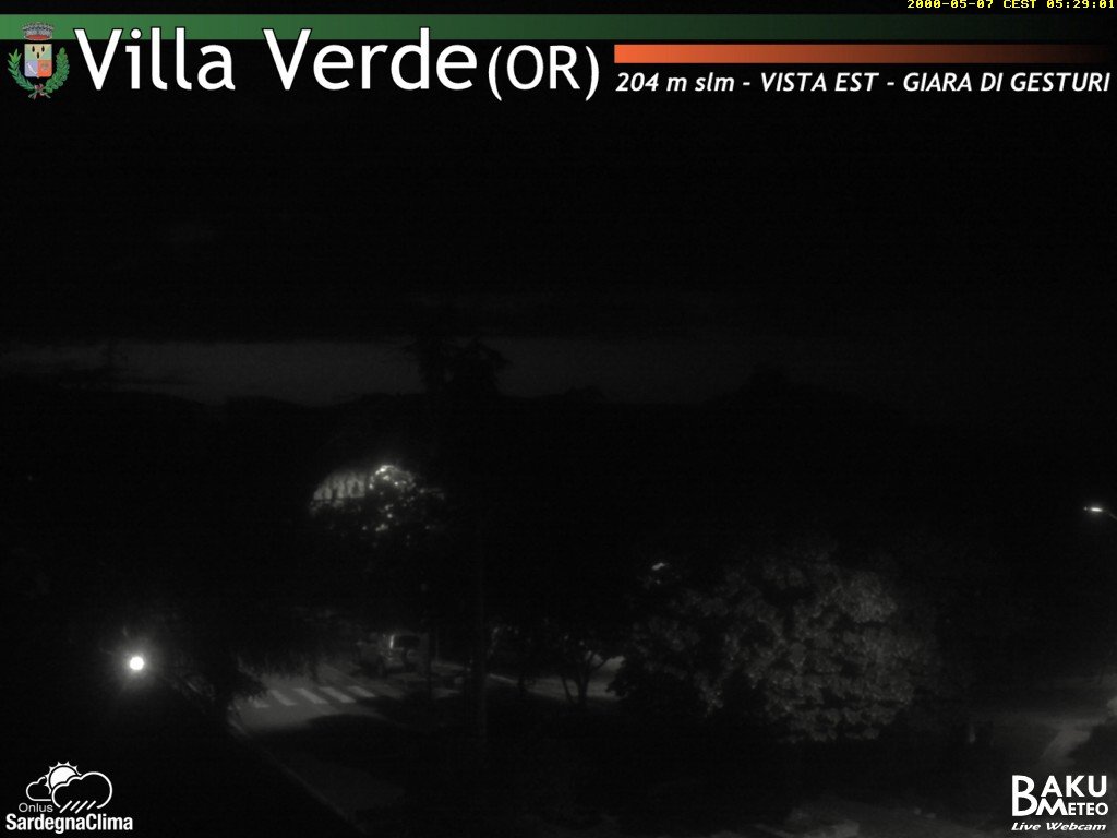time-lapse frame, Baini Est webcam