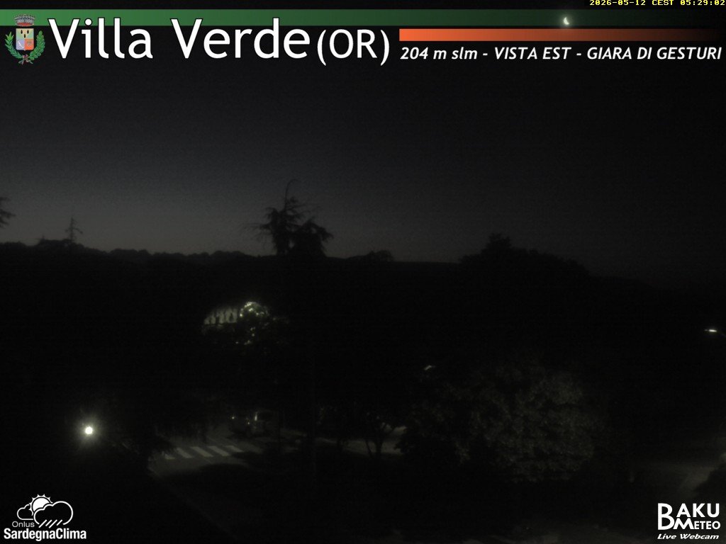 time-lapse frame, Baini Est webcam