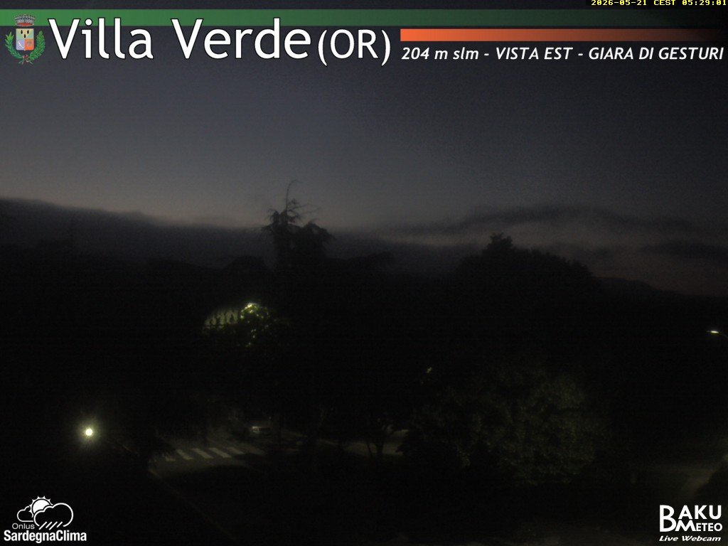 time-lapse frame, Baini Est webcam