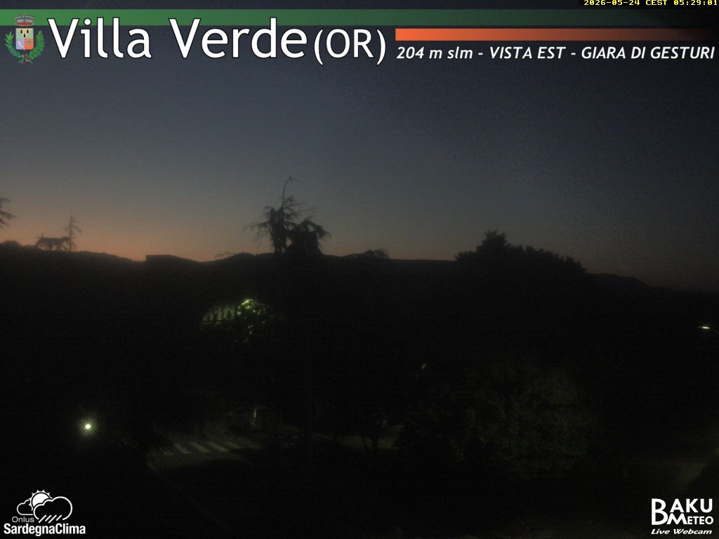 time-lapse frame, Baini Est webcam