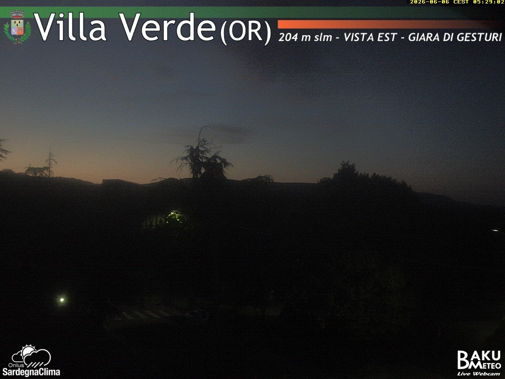 time-lapse frame, Baini Est webcam