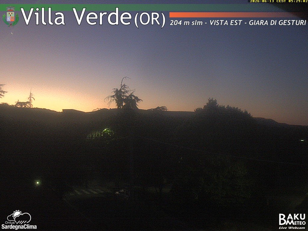 time-lapse frame, Baini Est webcam