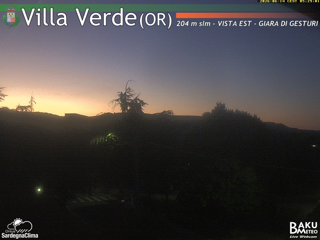 time-lapse frame, Baini Est webcam