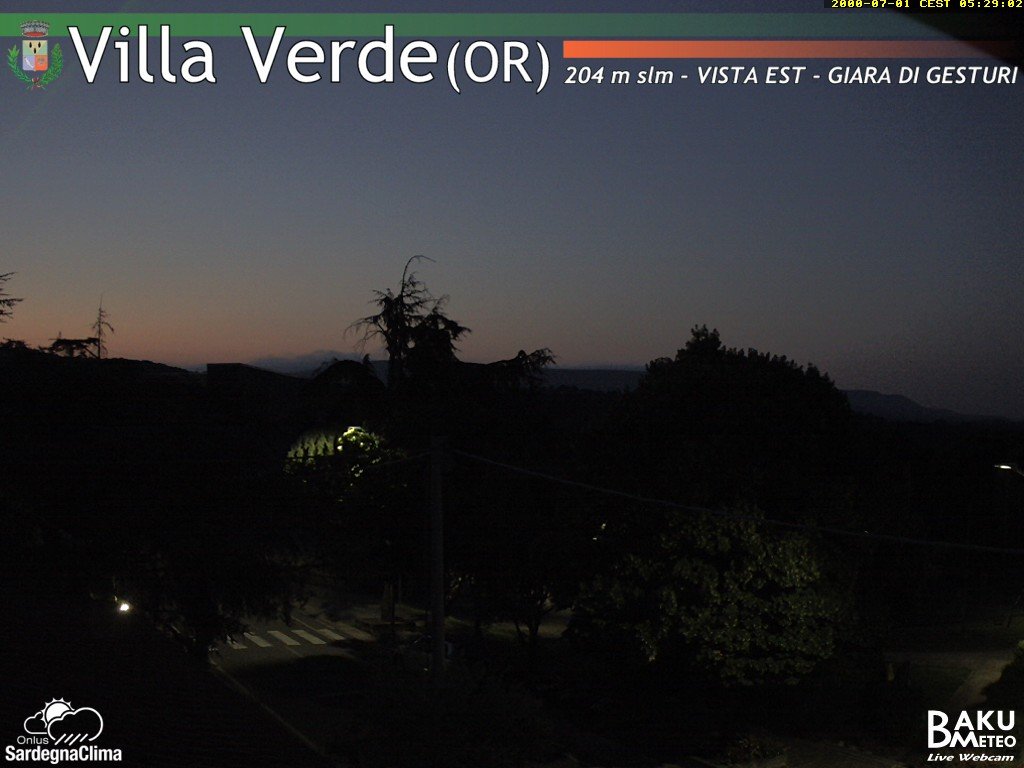 time-lapse frame, Baini Est webcam