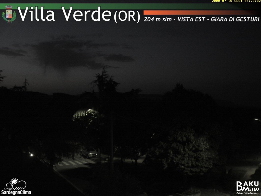 time-lapse frame, Baini Est webcam