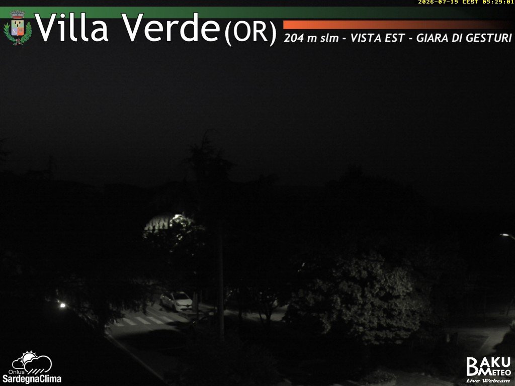 time-lapse frame, Baini Est webcam