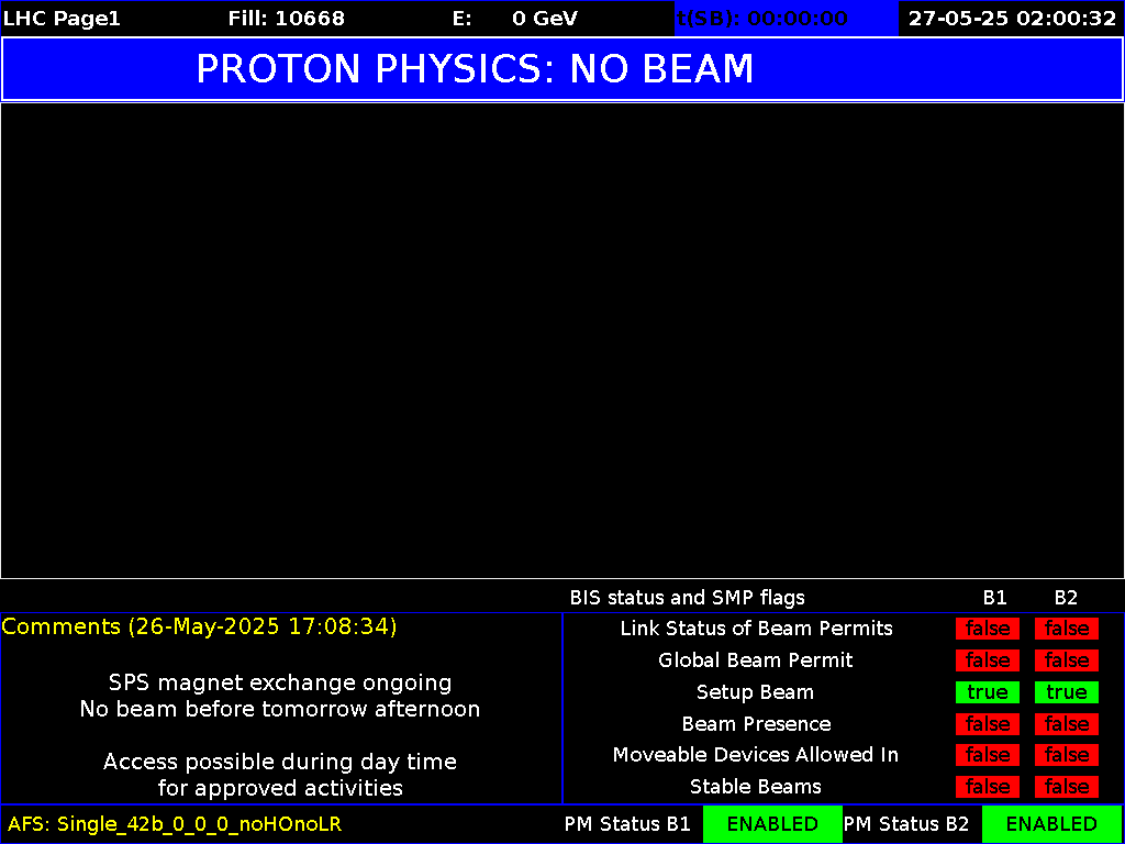 time-lapse frame, LHC Page 1 webcam